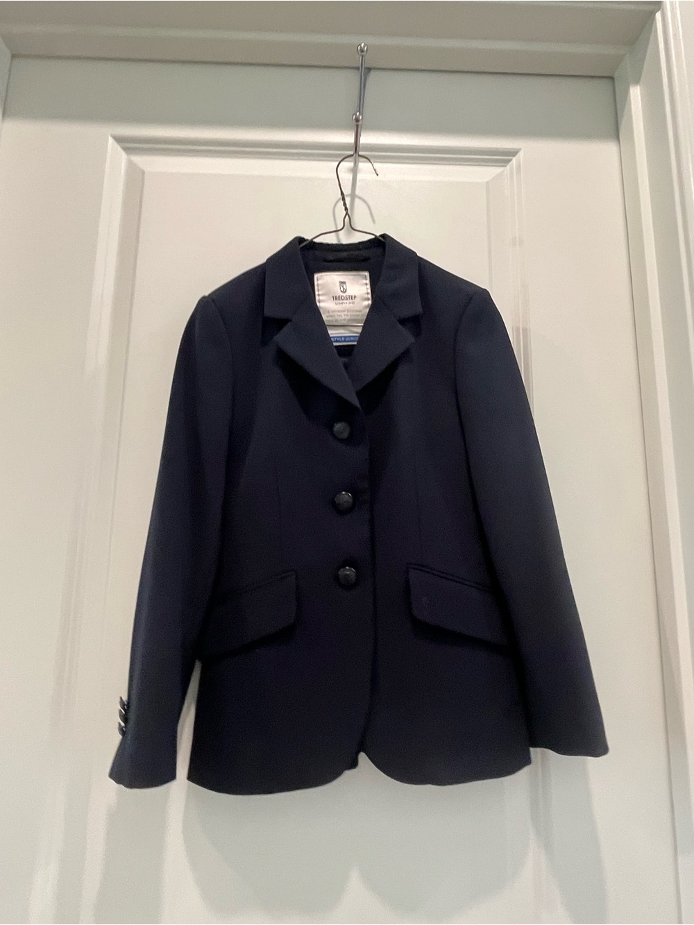 Trendstep Symphony Junior Navy Blue Riding/Equestrian Blazer/Jacket - Size 8